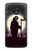 S3262 Grim Reaper Night Moon Cemetery Case For Motorola Moto G7 Power