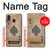 S2928 Vintage Spades Ace Card Case For Samsung Galaxy A40