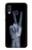 S3101 X-ray Peace Sign Fingers Case For Samsung Galaxy A40