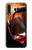 S2396 Red Wine Bottle And Glass Case For Samsung Galaxy A50