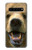 S0840 Grizzly Bear Face Case For Samsung Galaxy S10 5G