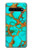 S2688 Aqua Copper Turquoise Gemstone Graphic Case For Samsung Galaxy S10 5G