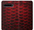 S2879 Red Arowana Fish Scale Case For Samsung Galaxy S10 5G