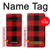S2931 Red Buffalo Check Pattern Case For Samsung Galaxy S10 5G
