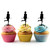 TA0898 Top Hat Tab Dance Silhouette Party Wedding Birthday Acrylic Cupcake Toppers Decor 10 pcs