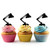 TA1171 Desk Lamp Silhouette Party Wedding Birthday Acrylic Cupcake Toppers Decor 10 pcs