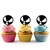 TA1191 Beach Ball Silhouette Party Wedding Birthday Acrylic Cupcake Toppers Decor 10 pcs