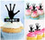 TA1248 Alien Hand Silhouette Party Wedding Birthday Acrylic Cupcake Toppers Decor 10 pcs