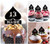 TA1277 Lucky Number 13 Silhouette Party Wedding Birthday Acrylic Cupcake Toppers Decor 10 pcs