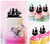 TC0221 Pirate Ship Party Wedding Birthday Acrylic Cake Topper Cupcake Toppers Decor Set 11 pcs