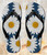 FA0420 Daisy Blue Beach Slippers Sandals Flip Flops Unisex