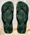 FA0487 Science Green Board Beach Slippers Sandals Flip Flops Unisex