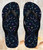 FA0492 Star Map Zodiac Constellations Beach Slippers Sandals Flip Flops Unisex