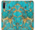 S2906 Aqua Turquoise Stone Case For Samsung Galaxy Note 10