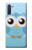 S3029 Cute Blue Owl Case For Samsung Galaxy Note 10