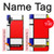 S0157 Composition Red Blue Yellow Case For Samsung Galaxy Note 10 Plus