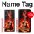 S0415 Fire Guitar Burn Case For Samsung Galaxy Note 10 Plus