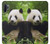 S1073 Panda Enjoy Eating Case For Samsung Galaxy Note 10 Plus