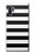 S1596 Black and White Striped Case For Samsung Galaxy Note 10 Plus