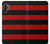 S2638 Black and Red Striped Case For Samsung Galaxy Note 10 Plus