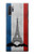 S2859 Vintage France Flag Eiffel Tower Case For Samsung Galaxy Note 10 Plus