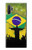 S2981 Brazil Football Soccer Copa 2016 Case For Samsung Galaxy Note 10 Plus
