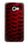 S2879 Red Arowana Fish Scale Case For Samsung Galaxy A5 (2017)