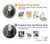 S3505 Wolf Howling Case For iPhone X, iPhone XS