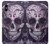 S3582 Purple Sugar Skull Case For iPhone X, iPhone XS