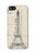 S3474 Eiffel Architectural Drawing Case For iPhone 5C