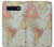 S3418 Vintage World Map Case For Samsung Galaxy S10 Plus