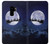 S3508 Xmas Santa Moon Case For Samsung Galaxy S9 Plus