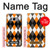 S3421 Black Orange White Argyle Plaid Case For Samsung Galaxy S8 Plus