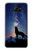S3555 Wolf Howling Million Star Case For Samsung Galaxy S6 Edge Plus