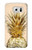 S3490 Gold Pineapple Case For Samsung Galaxy S6