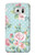 S3494 Vintage Rose Polka Dot Case For Samsung Galaxy S6