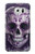 S3582 Purple Sugar Skull Case For Samsung Galaxy S6