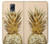 S3490 Gold Pineapple Case For Samsung Galaxy Note 4