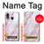 S3482 Soft Pink Marble Graphic Print Case For Samsung Galaxy A40