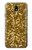 S3388 Gold Glitter Graphic Print Case For Samsung Galaxy J7 (2018), J7 Aero, J7 Top, J7 Aura, J7 Crown, J7 Refine, J7 Eon, J7 V 2nd Gen, J7 Star