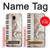 S3390 Music Note Case For Samsung Galaxy J7 (2018), J7 Aero, J7 Top, J7 Aura, J7 Crown, J7 Refine, J7 Eon, J7 V 2nd Gen, J7 Star