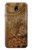 S3456 Vintage Paper Clock Steampunk Case For Samsung Galaxy J7 (2018), J7 Aero, J7 Top, J7 Aura, J7 Crown, J7 Refine, J7 Eon, J7 V 2nd Gen, J7 Star
