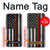 S3472 Firefighter Thin Red Line Flag Case For Samsung Galaxy J7 (2018), J7 Aero, J7 Top, J7 Aura, J7 Crown, J7 Refine, J7 Eon, J7 V 2nd Gen, J7 Star