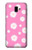S3500 Pink Floral Pattern Case For Samsung Galaxy J6+ (2018), J6 Plus (2018)