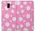 S3500 Pink Floral Pattern Case For Samsung Galaxy J6 (2018)
