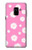 S3500 Pink Floral Pattern Case For Samsung Galaxy A8 (2018)