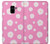 S3500 Pink Floral Pattern Case For Samsung Galaxy A8 (2018)