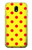 S3526 Red Spot Polka Dot Case For Samsung Galaxy J5 (2017) EU Version