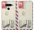 S3551 Vintage Airmail Envelope Art Case For LG V40, LG V40 ThinQ