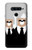 S3557 Bear in Black Suit Case For LG V40, LG V40 ThinQ